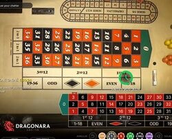 Jouer a la Dragonara Roulette sur Lucky31 en direct du Dragonara Casino
